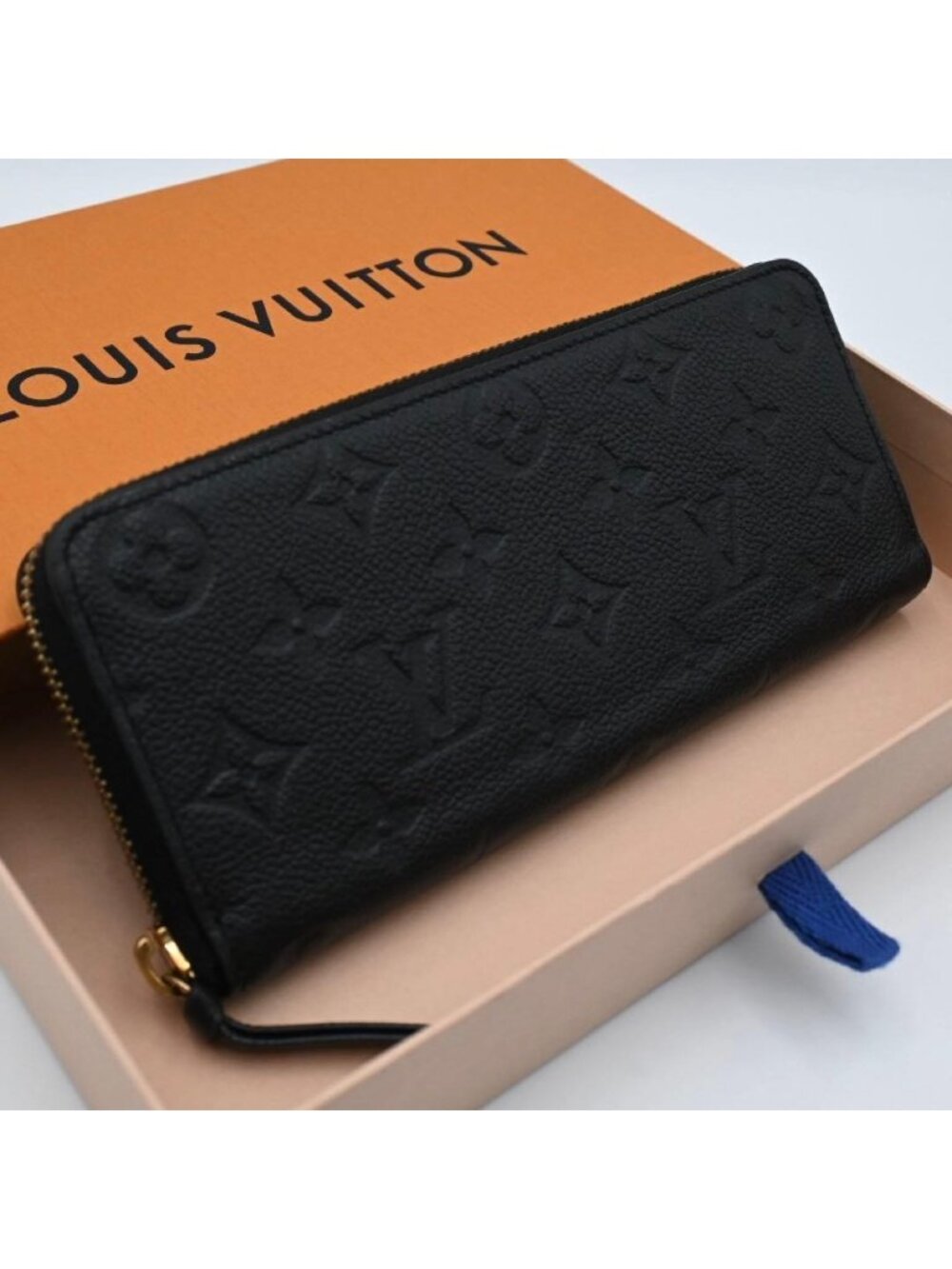 Louis Vuitton Monogram Empreinte Portefeuille Clemence Wallet